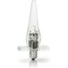 CalExotics Mini Vibro Tease transparente de frente