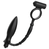 Addicted toys plug anal con anillo vibrador - 1