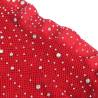 Subblime - 952181 bodystocking de rejilla con guantes y diamantes rojo talla única - 4