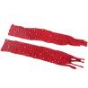 Subblime - 952181 bodystocking de rejilla con guantes y diamantes rojo talla única - 5