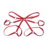 Subblime - 953706 esposas con cinturón bondage rojo talla única - 4