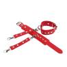 Subblime - 953706 esposas con cinturón bondage rojo talla única - 5