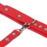 Subblime - 953706 esposas con cinturón bondage rojo talla única - 6
