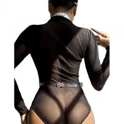 Subblime - 953737 arnés de pecho con anillos y cadenas plata talla única