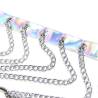 Subblime - 953737 arnés de pecho con anillos y cadenas plata talla única - 5