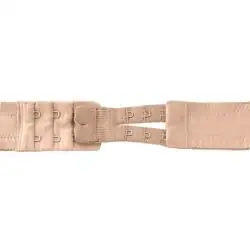 Byebra extensores de contorno flexibles 2 ganchos nude 3 unds