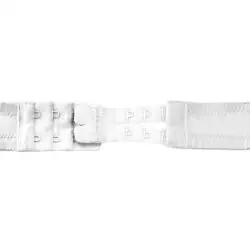 Byebra extensores de contorno flexibles 2 ganchos nude 3 unds