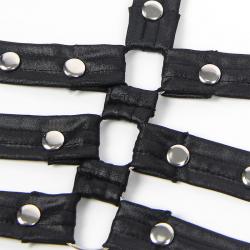 Subblime - 954413 body bondage de cuero negro l/xl