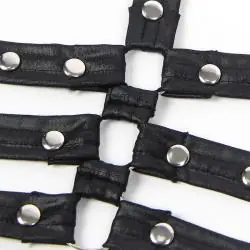 Subblime - 954413 body bondage de cuero negro l/xl