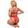 Subblime - 954468 body sexy calado con lazo rojo s/m - 6