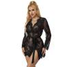 Subblime - 953768 camisón de encaje + tanga negro l/xl - 1