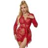 Subblime - 953775 camisón de encaje + tanga rojo s/m - 2