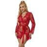 Subblime - 953782 camisón de encaje + tanga rojo l/xl - 1