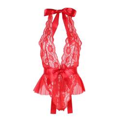 Subblime - 953973 body sexy con volantes + cinturón rojo s/m - 5