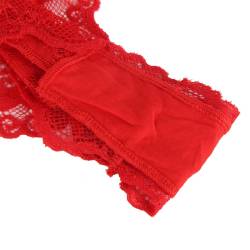 Subblime - 953973 body sexy con volantes + cinturón rojo s/m - 6