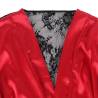 Subblime - 954017 camisola de encaje espalda transparente + tanga rojo/negro s/m - 5