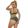 Subblime - 954086 sujetador + panties encaje verde s/m - 2