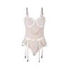 Subblime - 954284 body con cadenas + ligueros blanco s/m - 5