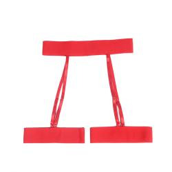 Subblime - 954338 sujetador + tanga + ligueros estampado de corazones rojo l/xl - - 6