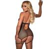 Espalda del body de rejilla Subblime