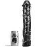 All black  dildo gigante fisting  suave 32 cm - 1