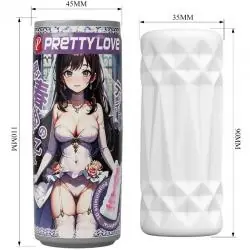 Pretty love - masturbador masculino lata modelo 2