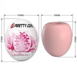 Pretty love - masturbador masculino huevo rosa