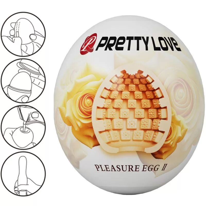 Pretty love - masturbador masculino huevo natural Pretty love - masturbador masculino huevo natural