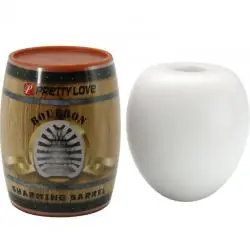 Pretty love - masturbador masculino huevo blanco modelo 2