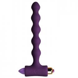 Plug anal con vibración y ondulaciones petite sensations pearls