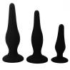 Pretty bottom - kit iniciacion anal plugs silicona - 1