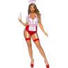 Nurse Feelgood talla S de cuerpo entero con medias