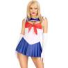 Leg avenue - disfraz marinera sexy multicolor m - 1