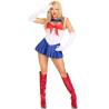 Leg avenue - disfraz marinera sexy multicolor m - 5