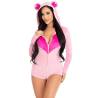 Leg Avenue Sweetheart Bear talla S con la capucha puesta