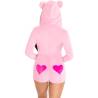 Leg Avenue Sweetheart Bear talla S por detrás, con los corazones