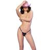Chilirose - cr 4836 tanga kiss me negro l/xl - 3