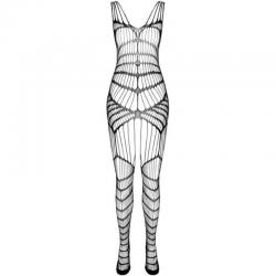 Passion - bs 102 bodystocking negro talla única