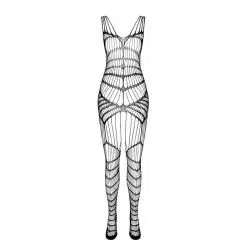 Passion - bs 102 bodystocking blanco talla única
