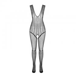 Passion - bs 103 bodystocking negro talla única