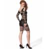 Passion - bs 105 bodystocking negro talla única - 2