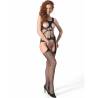 Passion - bs 106 bodystocking negro talla única - 1
