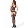 Passion - bs 106 bodystocking negro talla única - 2