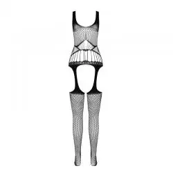 Passion - bs 106 bodystocking negro talla única