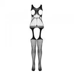 Passion - bs 106 bodystocking negro talla única