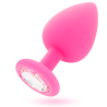 Intense shelki l plug anal fuchsia - 1