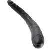 King Cock doble negro de 16 pulgadas