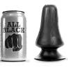 All black anal plug 12cm - 1