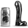All black dildo negro 15cm - 1