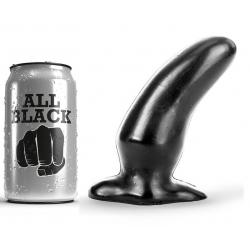 All black anal plug 13cm